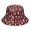 Red Christmas Snowflake and Plaid Pattern, variant on Green Christmas Reindeer and Snowflake Pattern Bucket Hat, Fishing Hiking Cap with Wide Brim & Breathable Fabric, Polyester Twill Gifts for Unisex Men Women