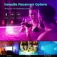 thumbnail image 4 of Submersible LED Light, 4 Pack Waterproof LED Light with Remote Control RGB Color Changing Pond Lighting Decoration for Vase Base, Swimming Pool, Aquar, 4 of 5