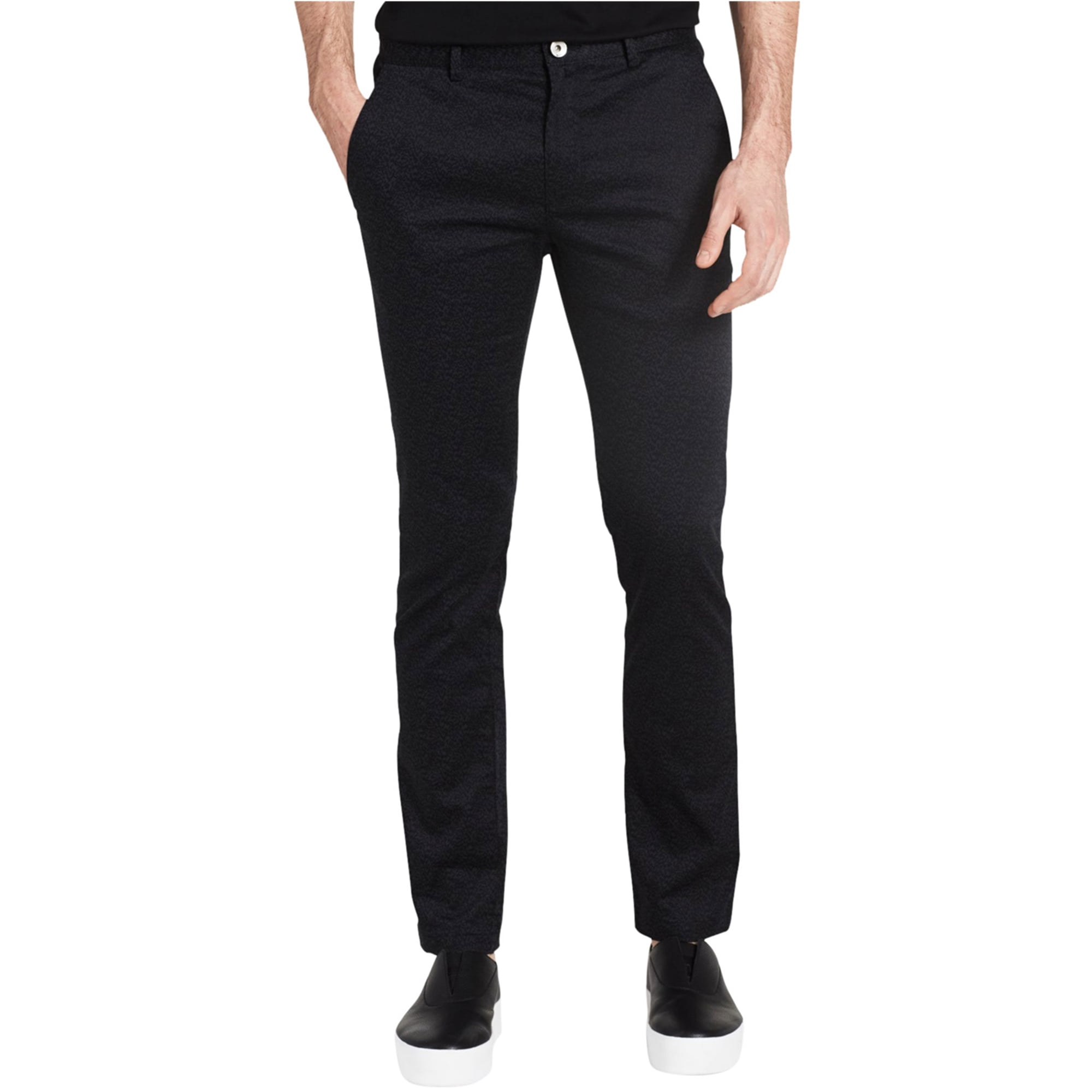 Calvin Klein Mens Slim Tonal Casual Chino Pants, Black, 33W x 32L -  Walmart.com