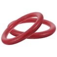 thumbnail image 1 of OULII 2 Pcs Anneaux d'Exercice Intérieurs pour Gymnastique et Divertissement Couleur Rouge, 1 of 8