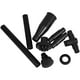 thumbnail image 3 of Kit de 9 boquillas para bomba de fuente, cabezal rociador para fuente de agua, cabezal rociador tipo hongo para estanque, bomba sumergible para piscina, color negro., 3 of 8