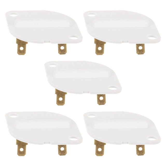Raindrops 5Pcs Ivory Dryer Thermal Fuse Replacement Kit Wide Compatibility for Home Appliance Safety