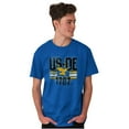 thumbnail image 5 of Delaware DE Eagle Vintage Distressed Men's Graphic T Shirt Tees Brisco Brands X, 5 of 6