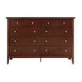 thumbnail image 4 of Glory Furniture Hammond 8 Drawer Dresser in Cappuccino, 4 of 8
