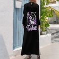 thumbnail image 2 of Camiseta 50 cumpleaños. Camiseta 50 & Fabulous para mujer. Vestido largo elegante y chic para mujer. Vestido para mujer, 2 of 4