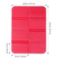 thumbnail image 3 of MasteelfCA Coussin Pliant Imperméable Anti-Humidité WINOMO pour Camping Extérieur Parc Pique-Nique (Rouge), 3 of 7