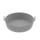 thumbnail image 1 of Air Fryer Silicone Pan Baking Tray (grey), 1 of 5