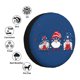 thumbnail image 4 of Fotbe Three Gnome Independence Day Funda de Llanta de Repuesto con Estampado, Engrosada, Ajuste Universal para Jeep, Remolque, RV, SUV, Camión-15 inch, 4 of 6