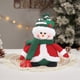thumbnail image 5 of Snowman Penguin Knitted Fabric Ornament, Christmas Small Decoration, Old Man Style, Festive Home Decor, Gift Idea, Foldable Design, Soft Wool Fabric, for Bedroom, 5 of 8