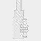 thumbnail image 3 of Cable de carga del cargador magnético para reloj inteligente con enchufe magnético 2pin 2.84mm, 3 of 5