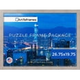 thumbnail image 3 of ArtToFrames 26.75x19.75 Inch - 68x50 CM Brown Puzzle Frame for 1000 piece Puzzles.1.25 Inch Custom MDF Puzzle Frames, Gray Oak - Comes with Economy Acrylic, 3 of 5