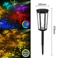 thumbnail image 1 of Luces solares de jardín para exteriores, lámpara de patio, impermeable Ip65, RGB, luz cálida para jardín, césped, patio trasero, paisaje, decoración de porche, 1 of 4