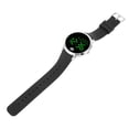 thumbnail image 2 of Reloj Digital para hombre, pantalla redonda a Color, resistente al agua, retroiluminado, ultrafino, elegante, alarma, reloj deportivo, carcasa plateada, cinturón negro, tamaño grande, 2 of 5