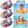 thumbnail image 5 of Anillo Natación Inflable para Bebé Coche Barco Asiento (pequeño) Azul, 5 of 5