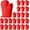 Red, variant on 12 Pairs Oven Mitts Heat Resistant Kitchen Long Oven Gloves Mitts Thick Cotton Winter Quilted Baking Flexible Glove Bulk for Cooking BBQ Picnic Kitchen Grilling 10.6 Inch(Red)