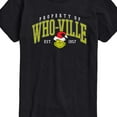 thumbnail image 3 of Dr. Seuss - The Grinch - Whoville Collegiate - Men's Short Sleeve Graphic T-Shirt, 3 of 5