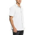 thumbnail image 5 of ONLYSHE Men’s Short Sleeve Shirts Hawaiian Shirts Aloha Party Shirts Beach Shirts Casual Button Down Shirts With Pocket, 5 of 8