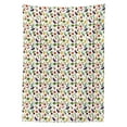 thumbnail image 3 of Ambesonne Vegetable Art Tablecloth Rectangular Table Cover, Onion and Radish, 60"x90", Multicolor, 3 of 4