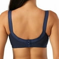 thumbnail image 3 of Women's Plus Size Minimizer Sleep Unlined Full Coverage Lace Wirefree Bra 38DD, 3 of 9