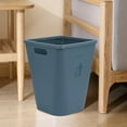 thumbnail image 5 of RnemiTe-amo Plastic Trash Can Wastebasket,Kitchen Waste Bin Without Lid Plastic Material Household Sketchy Living Room Large With Pressure Ring Bathroom Waste Bin, 5 of 6