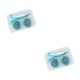 thumbnail image 2 of Billuyoard Estuche para lentes de contacto Izquierda Derecha Lentes para ojos Organizador Titular Caja Fiesta al aire libre Contenedor Herramientas Azul 2piezas Billuyoard CBP192601, 2 of 5