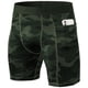 thumbnail image 1 of Pantalones cortos de fitness ajustados para hombre con bolsillo con cremallera, elásticos, absorbentes, de secado rápido, para entrenamiento de carrera, pantalones deportivos 11407, 1 of 8