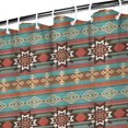 thumbnail image 3 of Boho Floral Shower Curtain 72x72 Inches - Tropical Leaves, Vintage Botanical Print, Waterproof Fabric for Chic Bathroom Decor, Modern Farmhouse & Bohemian Style, 3 of 5