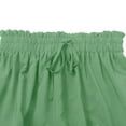 thumbnail image 6 of ZJXFGS Long Skirts for Women Summer Flared Skirts For Women Floral Maxi Skirt For Women Comfy Tiered Elastic High Waisted Skirts A Line Flowy Swing Skirt Petite Midi skirt Green S, 6 of 7