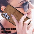 thumbnail image 4 of Jiahe Cover For Samsung Galaxy A54 5G Wallet Cover with Credit Card Holder Slot Shoulder Crossbody Strap PU Leather Zipper Pocket Case Cover,Brown, 4 of 10