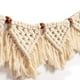 thumbnail image 3 of Handmade Boho Tassel Wall Hanging Fringe Panels Garland Banner Woven Tapestry Cotton Crochet Decor Bathroom Bedroom Classroom, 3 of 5