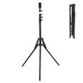 thumbnail image 1 of 360° Rotating Head Design Easy To Carry Photography Light Holder Aluminum Alloy Reverse Folding Tripod For Supporting All Major Photographic Equipment, 1 of 8