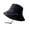 Black, variant on Summer Outdoor Bucket Hat for Men Women Sun Wide Brim Fishing Hat Casual Beach Hat Lightweight Breathable Travel Hat Bucket Hat with Picture One Size