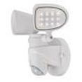 thumbnail image 2 of Westinghouse Lighting Westinghouse Two-Light 18 Watt LED Outdoor Security Wall Light with Motion Sensor White White, 2 of 6