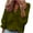 Army Green, variant on Spring Tops for Women Tops for Women Long Sleeve 3/4 Sleeve Women Casual Full Sleeve V-Neck Tops Loose Plus Size Women Clothing Blue S