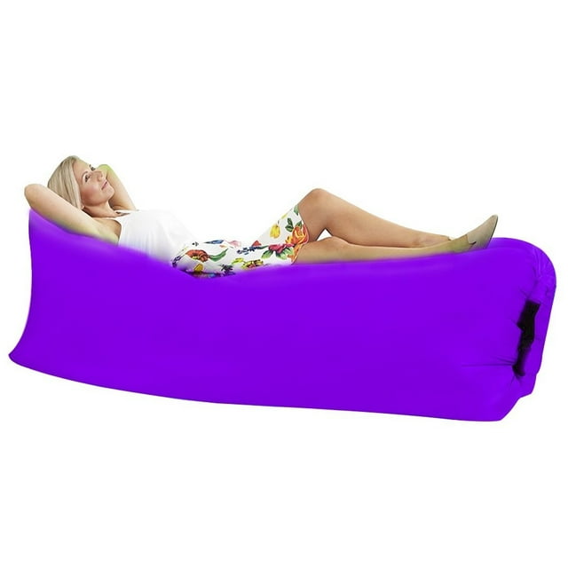Heavy Duty EasytoInflate Inflatable Lounger Chair Couch for Adults