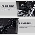 thumbnail image 6 of SAVADECK Carbon Road Bike, Warwinds3.0 700C Carbon Fiber Frame Carbon Fork Racing Bicycle with Shimano SORA 18 Speed Derailleur System and Double V Brake., 6 of 7