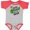 Baseball Heather and Red, variant on Inktastic Going Golfing with My Nana Kids Golf Boys or Girls Baby Bodysuit