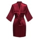 thumbnail image 5 of Batas de satén para mujer, para novia y dama de honor, con estampado en la espalda, ideal para bodas, batas de seda helada, pijamas para el hogar., 5 of 5