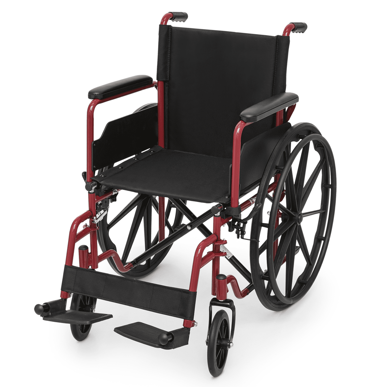 Magshion *FDA APPROVED* Transport Wheelchair with Flip Back Armrests