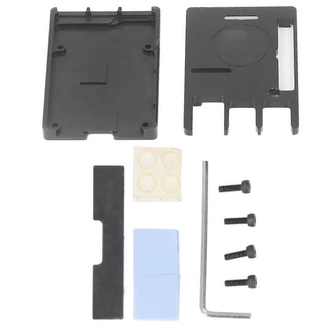 Aluminum Alloy Case Circuit Board CNC Heat Dissipation Enclosure for Raspberry Pi 3B 3B+