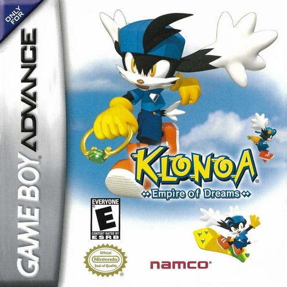 Klonoa: Empire of Dreams (GBA) Game Boy Advance,US Version