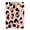 Gold, variant on Pink Leopard Skin with Black Dots Acrylic Clipboard Drawing Board with Hook Writing Pad File Storage A4 Size Silver 12.5" x 9"