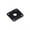 Black, variant on KD By AxLabs Steel Square Curved Jack Plate