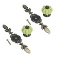 thumbnail image 3 of 2pcs/set Hand Painted Pumpkin Drawer Knobs Chinese Pastoral Style Ceramic Cabinet HandleGreen, 3 of 7