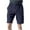 Blue, variant on IYTR Mens Athletic Shorts Cargo Shorts Zipper Button Straight Leg Shorts with Pocket Casual Hiking Shorts Sweatpants Outdoor Solid Color Summer Workout Shorts (Gray,L)