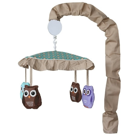 Babyfad Owl Turquoise 10 Piece Crib Bedding Set Walmart Canada