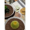 thumbnail image 5 of Veradek Mason Series Lane Bowl 24" Plastic-Stone Planter 2-Pack White, 5 of 11