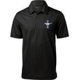 thumbnail image 2 of Ford Mustang GT Crest (Pocket Print) Polo Shirt - Black, 2 of 2