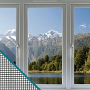 Saint-Gobain ADFORS 36 inches x 84 inches Charcoal Fiberglass Clear Advantage Screen Roll Windows/Door, 1 Roll