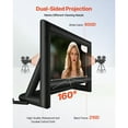 thumbnail image 5 of GJWL Inflatable Movie Screen 16:9 600D Movie Projection with Portable Bag Durable 600D Fabric for Family Movie Nights Outdoor Parties Travel Use, Stand 20ft, 5 of 8